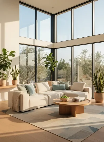 בית מואר ומזמין המייצג את תחושת הבית והביטחון הפיננסי